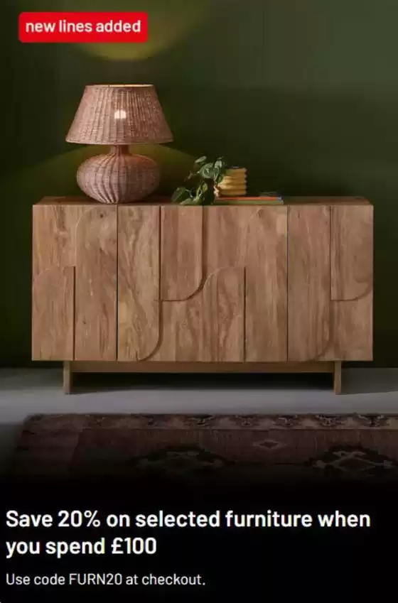 Argos catalogue in Kelty | Save 20% On Selected Furniture When You Spend £100 | 2026-10-21T00:00:00.000Z - 2026-11-17T00:00:00.000Z