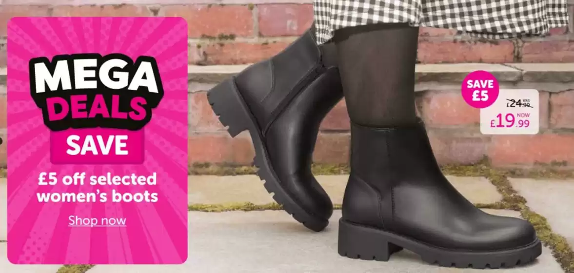 Shoe Zone catalogue | Mega Deals ** | 2026-10-22T00:00:00.000Z - 2026-11-22T00:00:00.000Z