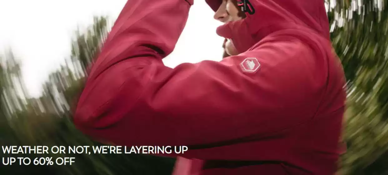 Trespass catalogue | Weather Or Not, We're Layering Up . Up To 60% Off | 2026-10-29T00:00:00.000Z - 2026-11-16T00:00:00.000Z