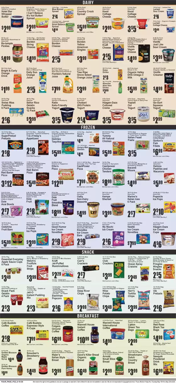 Current bargains and offers