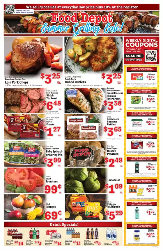 Food Depot weekly ad