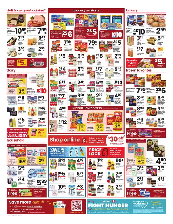 Exclusive deals and bargains
