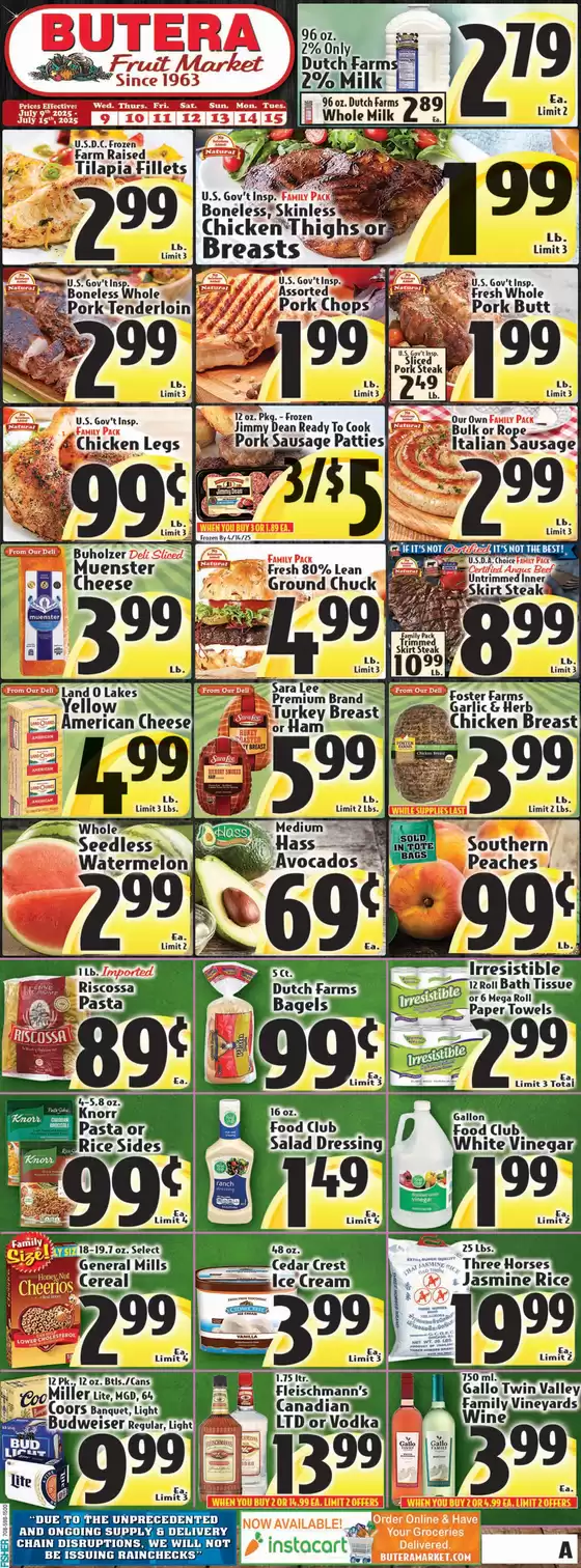 Butera weekly ad