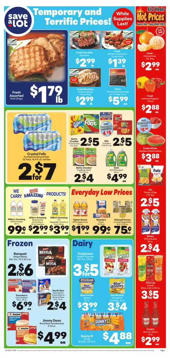 Offers for bargain hunters