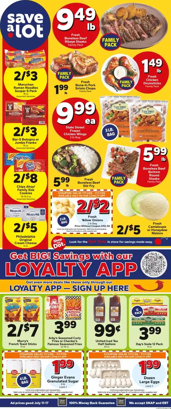 Save a Lot catalogue | Wide range of offers | 2025-07-11T00:00:00.000Z - 2025-07-17T00:00:00.000Z