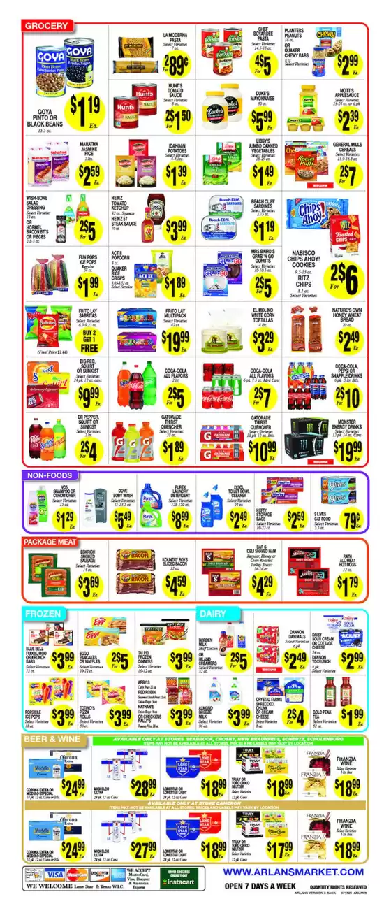 Arlan's Market weekly ad