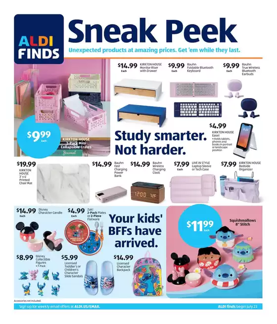 Aldi catalogue in Lexington KY | In Store Ad | 2025-07-23T00:00:00.000Z - 2025-07-29T00:00:00.000Z