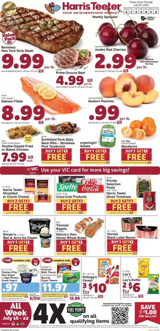 Harris Teeter catalogue in Solomons MD | Wide range of offers | 2025-07-16T00:00:00.000Z - 2025-07-22T00:00:00.000Z