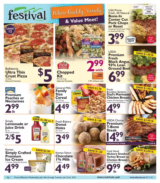 Festival Foods weekly ad