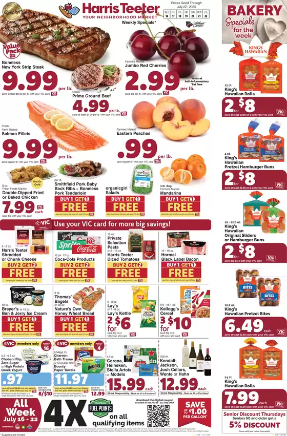 Harris Teeter catalogue in Solomons MD | Great offer for bargain hunters | 2025-07-16T00:00:00.000Z - 2025-07-22T00:00:00.000Z