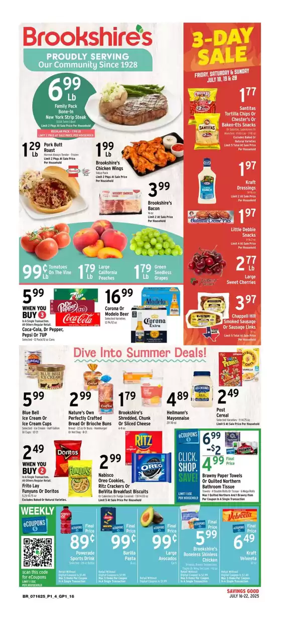Current deals and offers