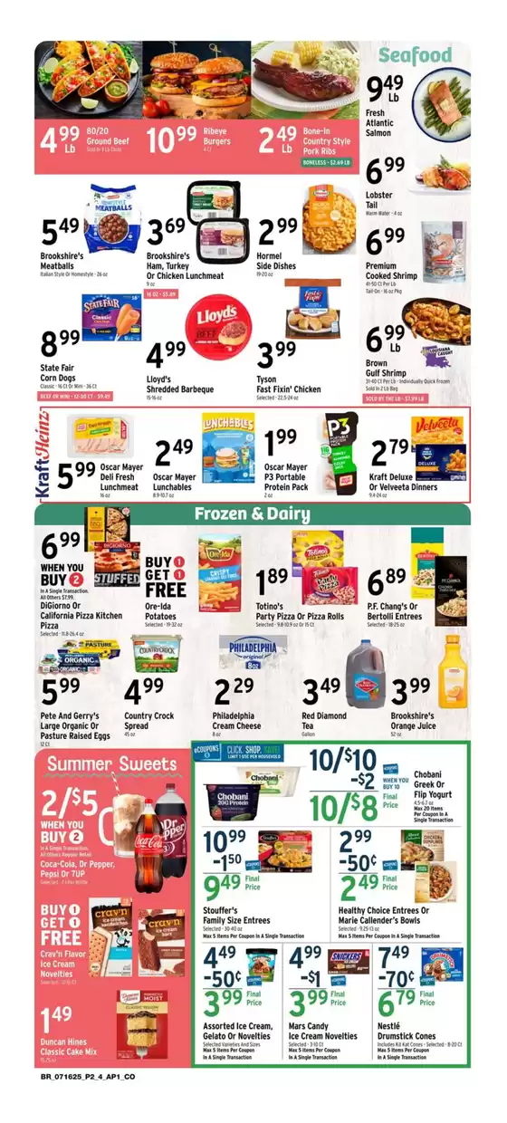 Current deals and offers