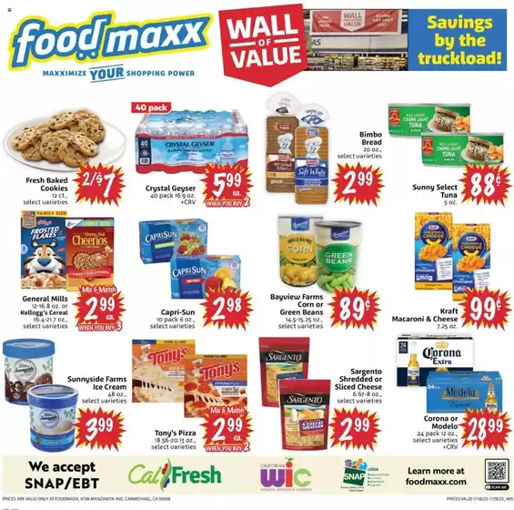 Foodmaxx weekly ad
