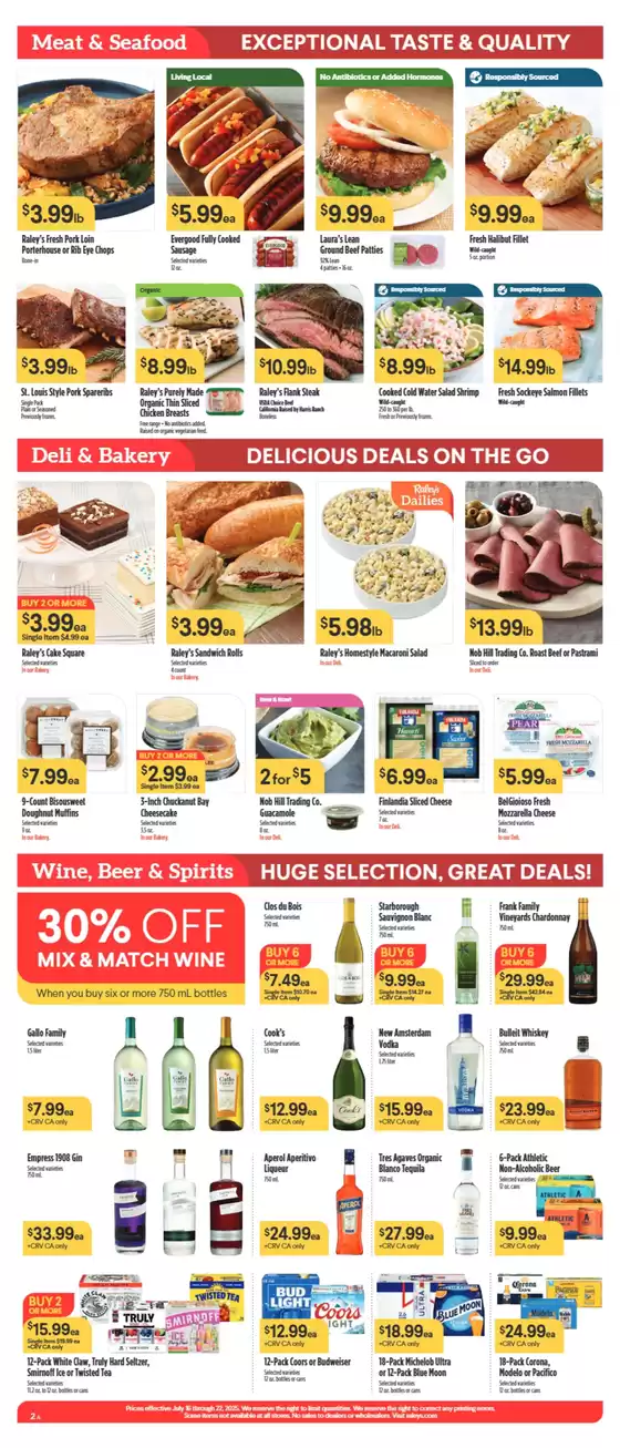 Raley's weekly ad