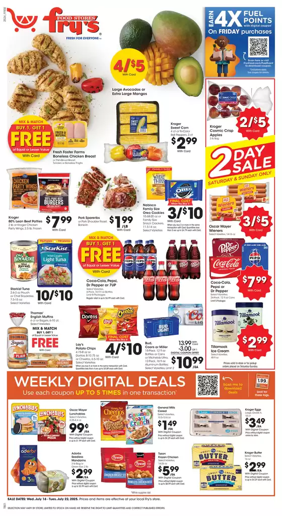 Fry's catalogue in Peoria AZ | Weekly Ad | 2025-07-16T00:00:00.000Z - 2025-07-22T00:00:00.000Z