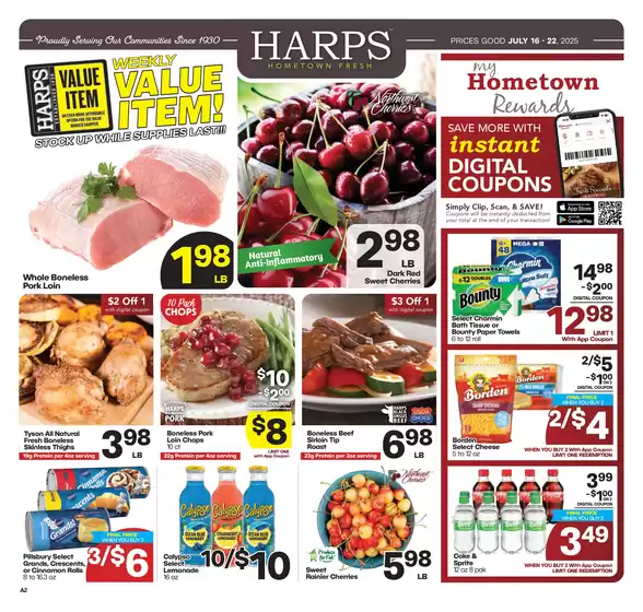 Harp's Market weekly ad