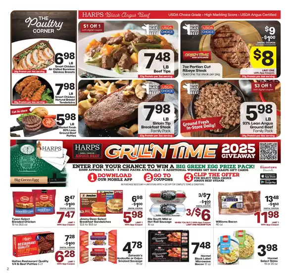 Harp's Market weekly ad