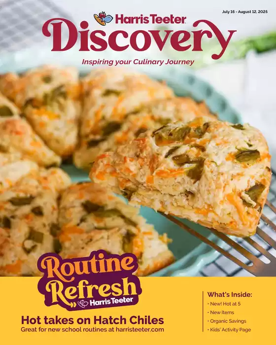 Harris Teeter catalogue in Solomons MD | Monthly Ad | 2025-07-16T00:00:00.000Z - 2025-08-12T00:00:00.000Z