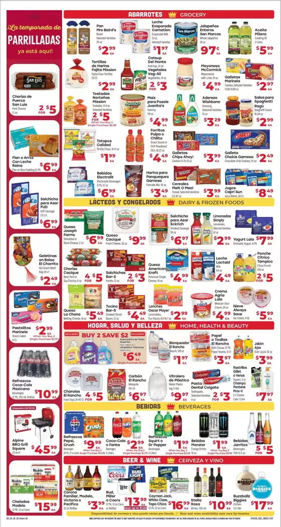 Attractive special offers for everyone