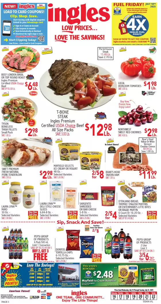 Current special promotions