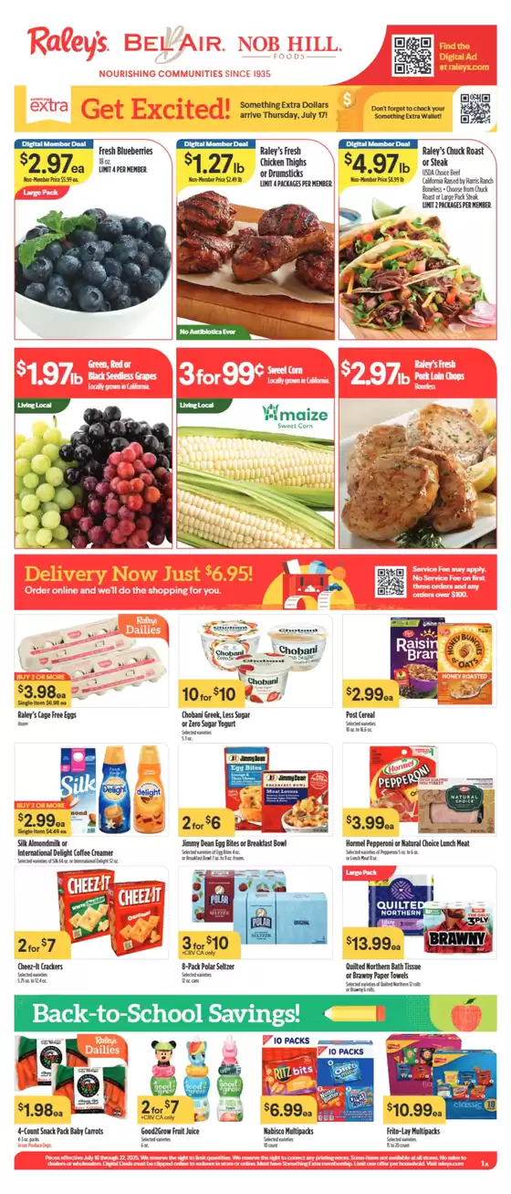 Nob Hill catalogue in Napa CA | Nob Hill weekly ad | 2025-07-16T00:00:00.000Z - 2025-07-22T00:00:00.000Z