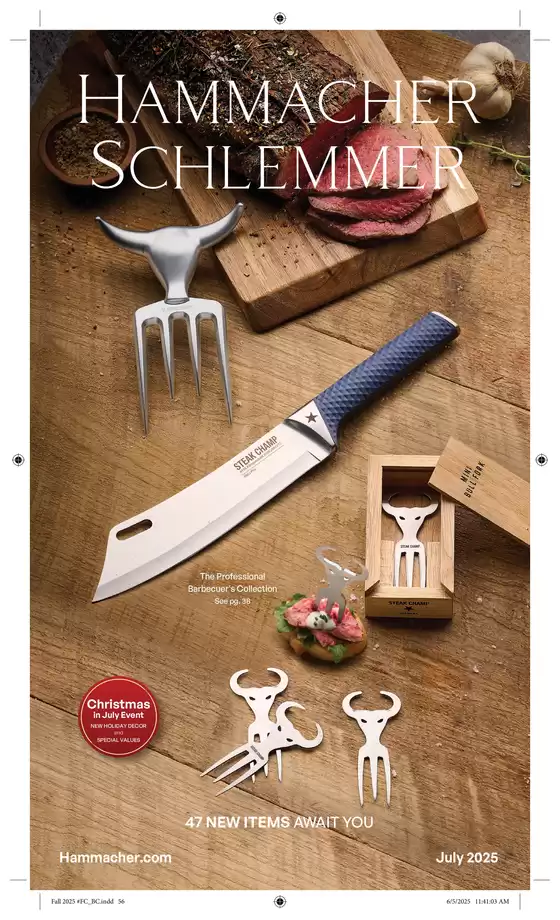 Hammacher Schlemmer catalogue in Folsom CA | Hammacher Schlemmer Fall catalog | 2025-07-01T00:00:00.000Z - 2025-07-31T00:00:00.000Z