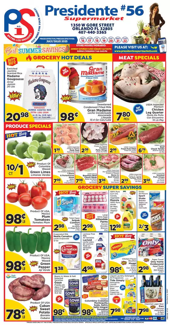 Presidente catalogue in Ocean Springs MS | Our best offers for you | 2025-07-16T00:00:00.000Z - 2025-07-22T00:00:00.000Z