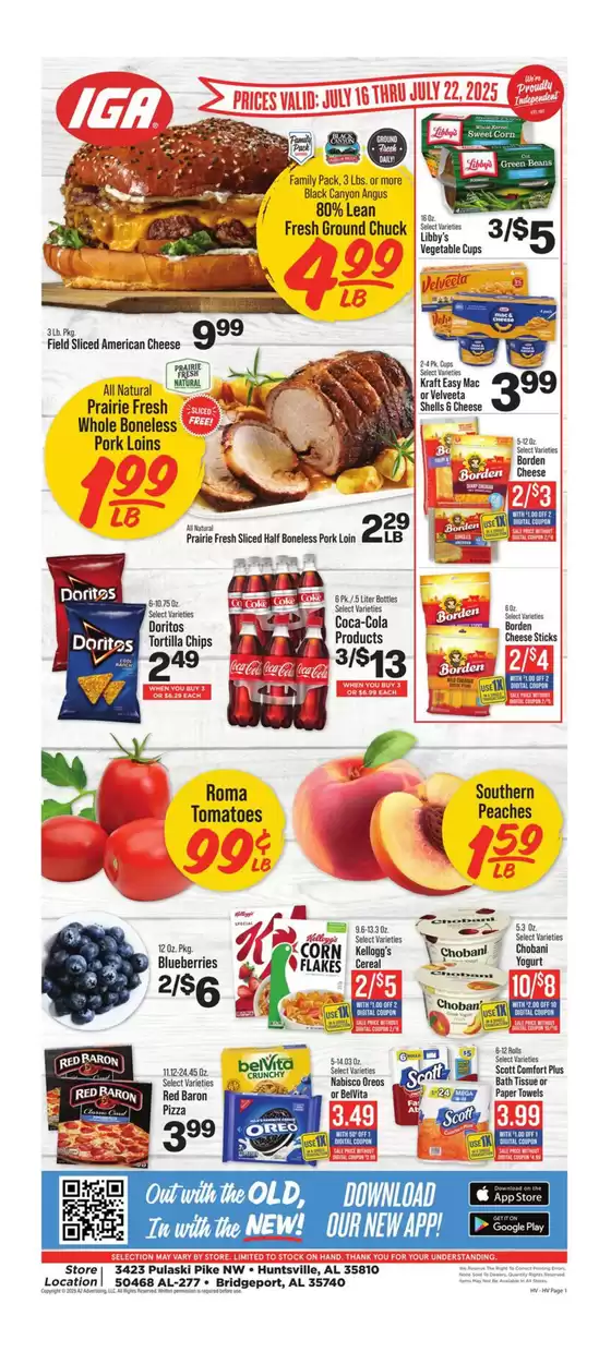Great discounts on selected products