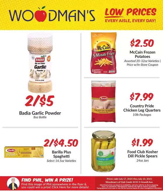 Attractive special offers for everyone