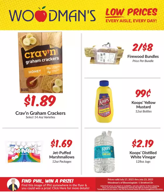 Woodman's catalogue in Buzzards Bay MA | Our best offers for you | 2025-07-17T00:00:00.000Z - 2025-07-23T00:00:00.000Z