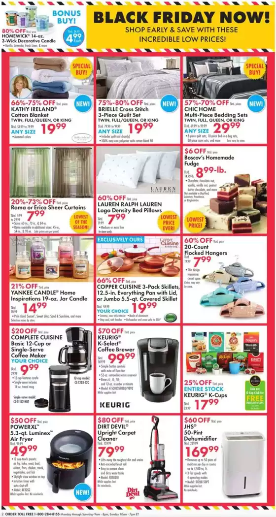 Current special promotions