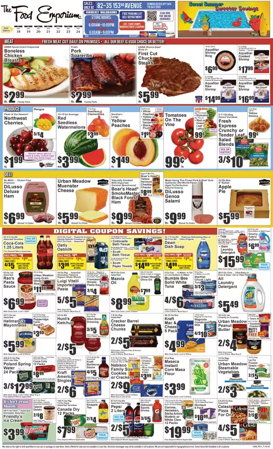 The Food Emporium catalogue in Wadsworth NV | Offers for bargain hunters | 2025-07-18T00:00:00.000Z - 2025-07-24T00:00:00.000Z