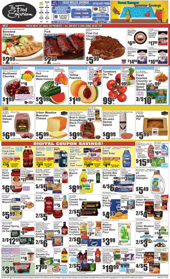 The Food Emporium catalogue in Wadsworth NV | Current deals and offers | 2025-07-18T00:00:00.000Z - 2025-07-24T00:00:00.000Z