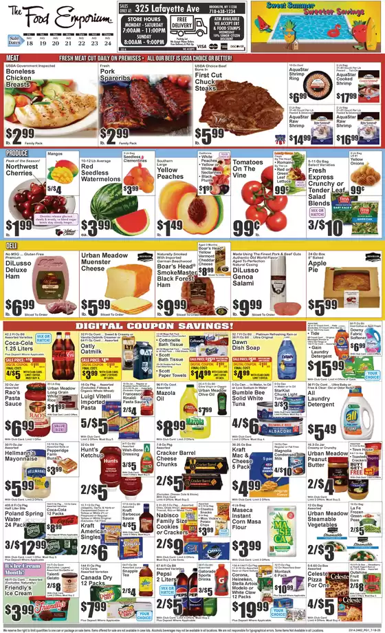 The Food Emporium catalogue in Wadsworth NV | Our best deals for you | 2025-07-18T00:00:00.000Z - 2025-07-24T00:00:00.000Z
