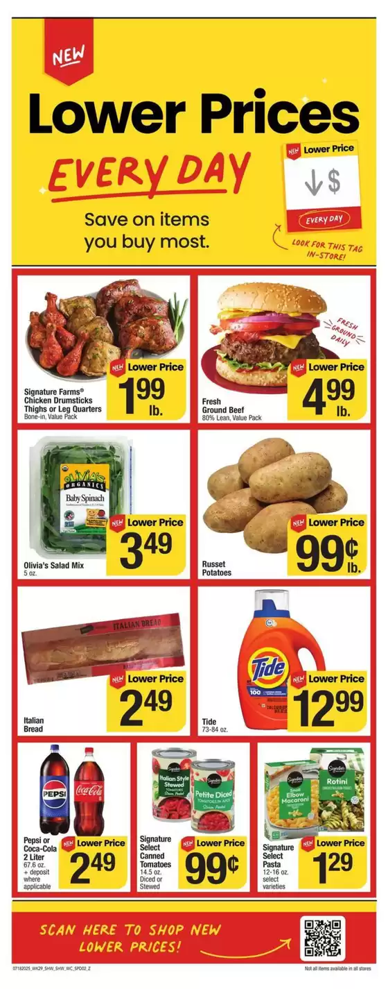 Shaw's flyer