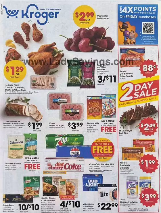 Kroger catalogue in Pampa TX | Top offers for all bargain hunters | 2025-07-23T00:00:00.000Z - 2025-07-29T00:00:00.000Z