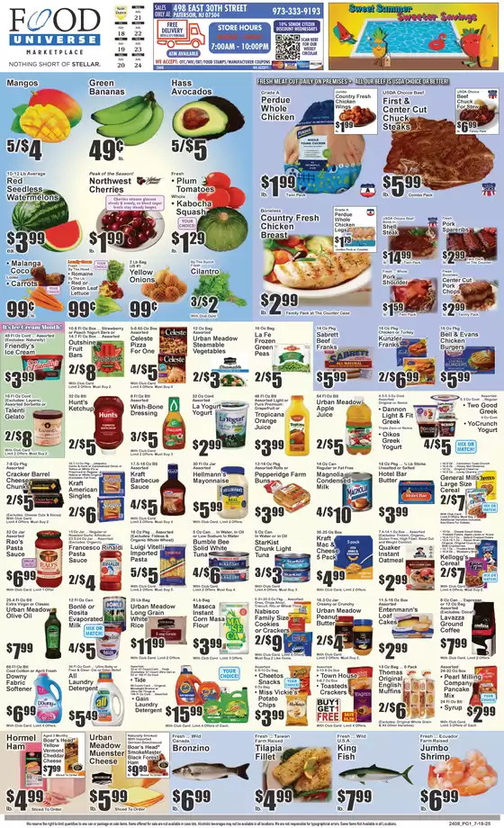 Food Universe catalogue in Oak Forest IL | New offers to discover | 2025-07-18T00:00:00.000Z - 2025-07-24T00:00:00.000Z