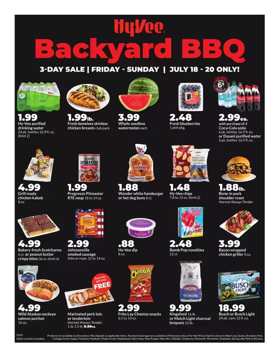 Hy-Vee catalogue in Welch WV | Top deals and discounts | 2025-07-18T00:00:00.000Z - 2025-07-20T00:00:00.000Z