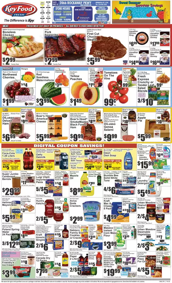 Key Food catalogue in Rego Park NY | Our best offers for you | 2025-07-18T00:00:00.000Z - 2025-07-24T00:00:00.000Z