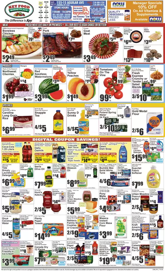 Key Food catalogue in Rego Park NY | Discover attractive offers | 2025-07-18T00:00:00.000Z - 2025-07-24T00:00:00.000Z