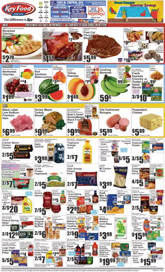 Key Food catalogue in Rego Park NY | Top offers for smart savers | 2025-07-18T00:00:00.000Z - 2025-07-24T00:00:00.000Z