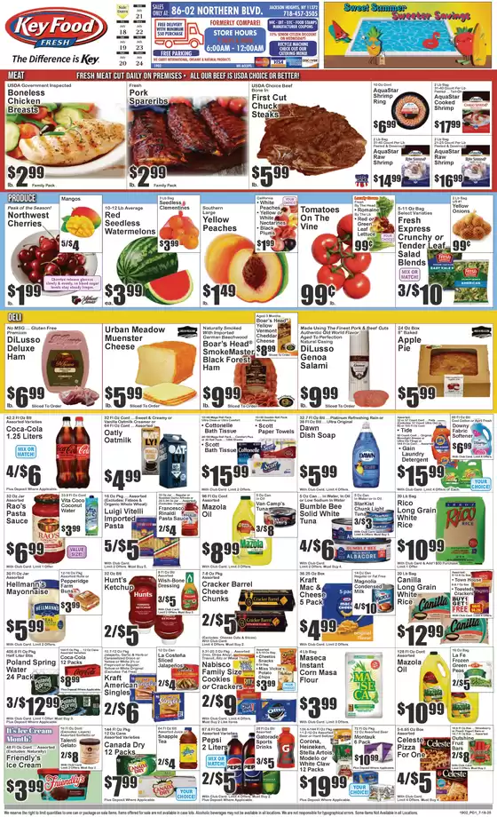 Key Food catalogue in Rego Park NY | Exclusive deals for our customers | 2025-07-18T00:00:00.000Z - 2025-07-24T00:00:00.000Z