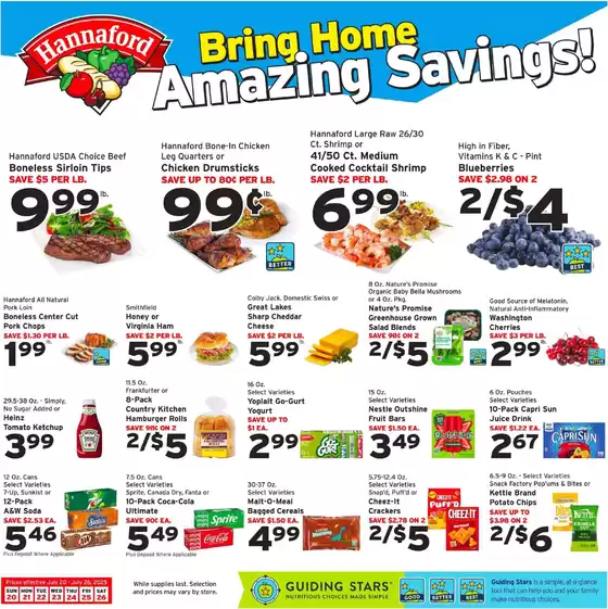 Hannaford catalogue in Calhoun GA | Current bargains and offers | 2025-07-20T00:00:00.000Z - 2025-07-26T00:00:00.000Z