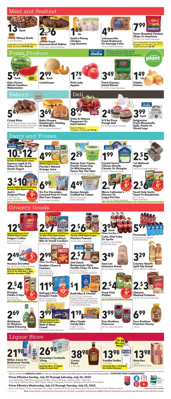 Coborns weekly ad