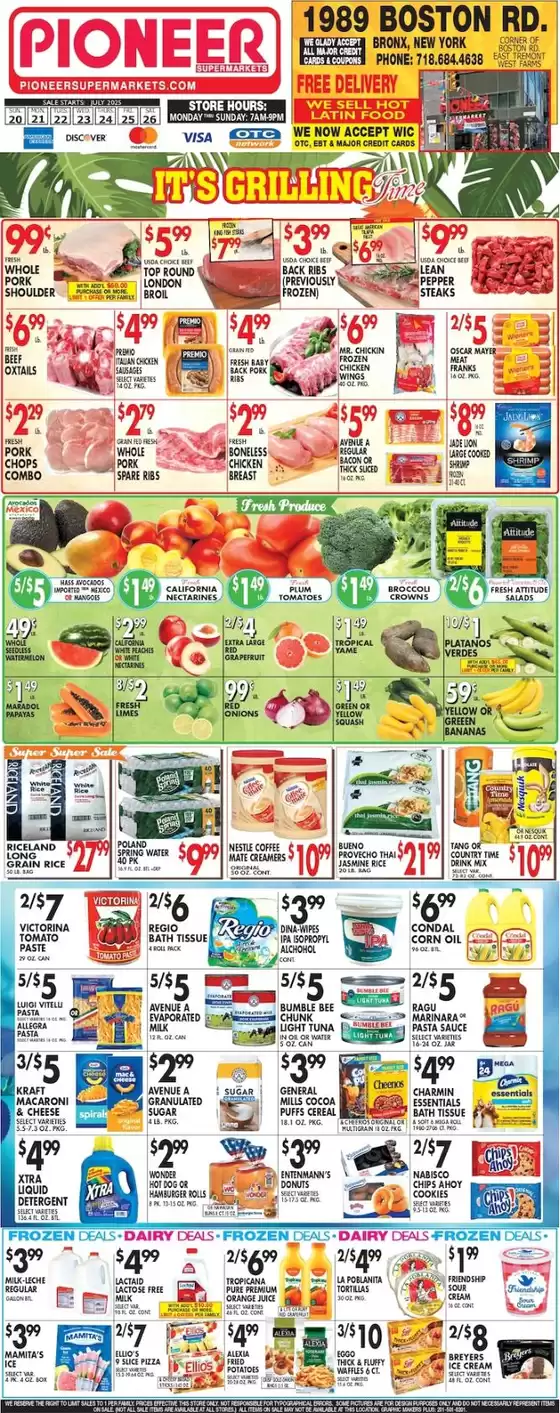 Pioneer Supermarkets catalogue in Seaside OR | Attractive special offers for everyone | 2025-07-20T00:00:00.000Z - 2025-07-26T00:00:00.000Z