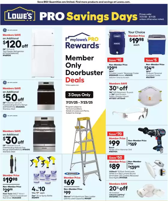 Lowe's catalogue in Warrensburg MO | Exclusive deals and bargains | 2025-07-21T00:00:00.000Z - 2025-08-01T00:00:00.000Z