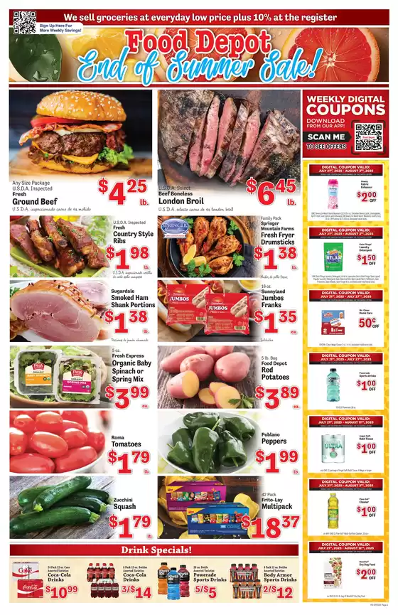 Food Depot weekly ad