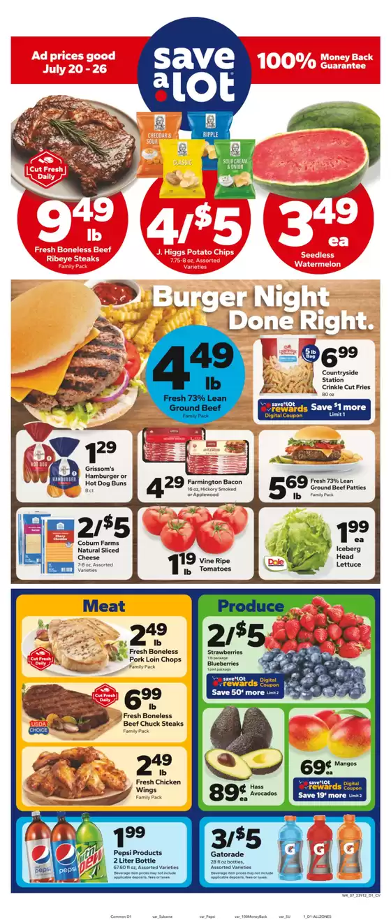 Save a Lot catalogue in Kentwood MI | Our best bargains | 2025-07-20T00:00:00.000Z - 2025-07-26T00:00:00.000Z
