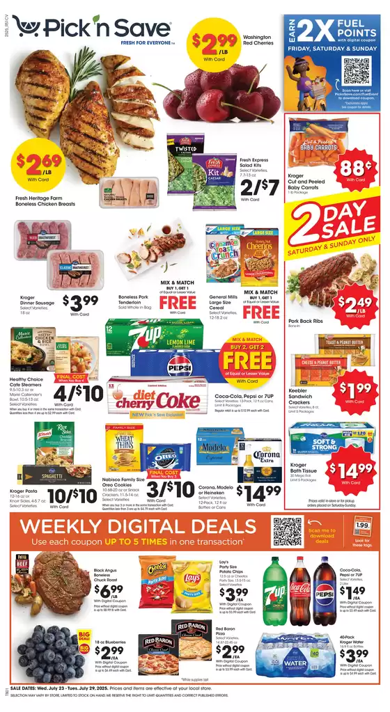 Wide range of offers