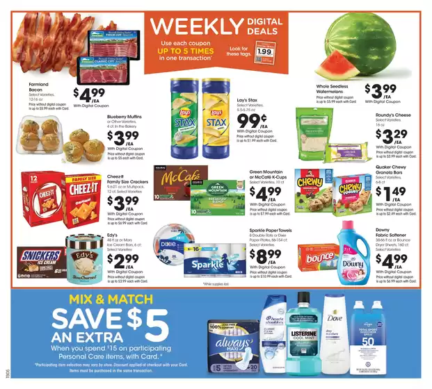 Wide range of offers